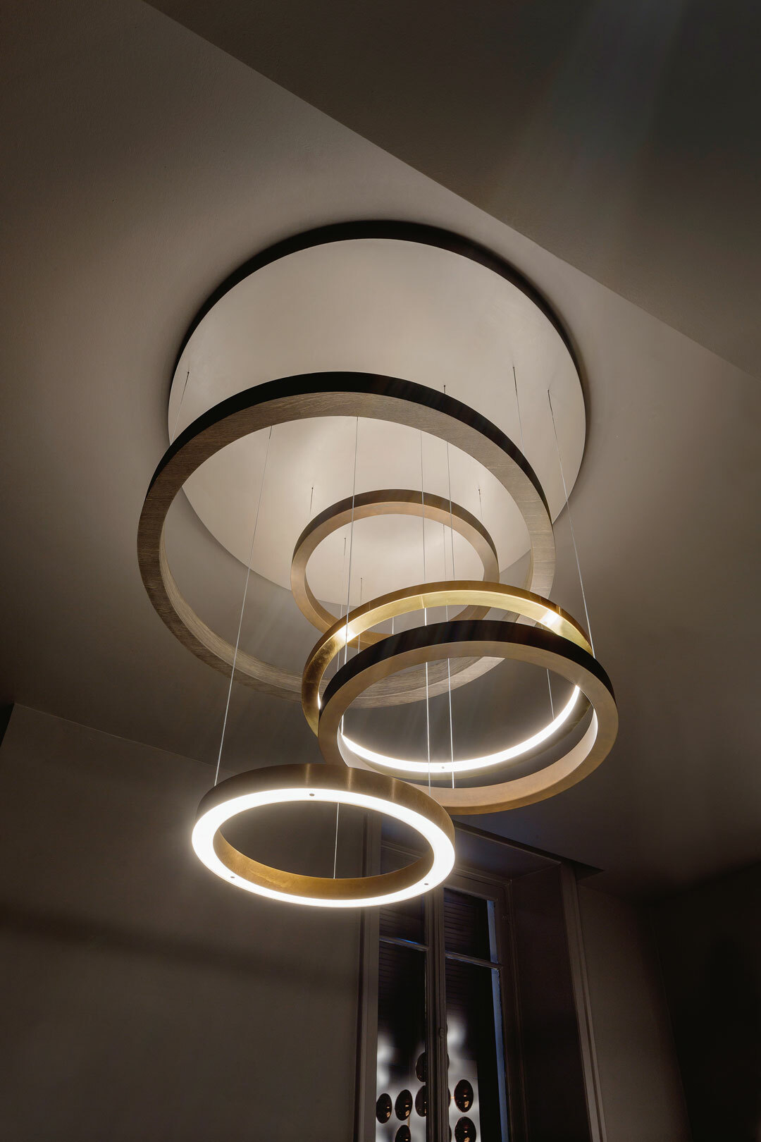 santiccioli.com | Henge Light 5 ring multimateric